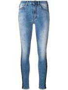 Marcelo Burlon County Of Milan Vintage-wash Skinny Jeans - Blue
