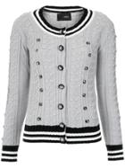 Andrea Bogosian Knit Cardigan - Grey