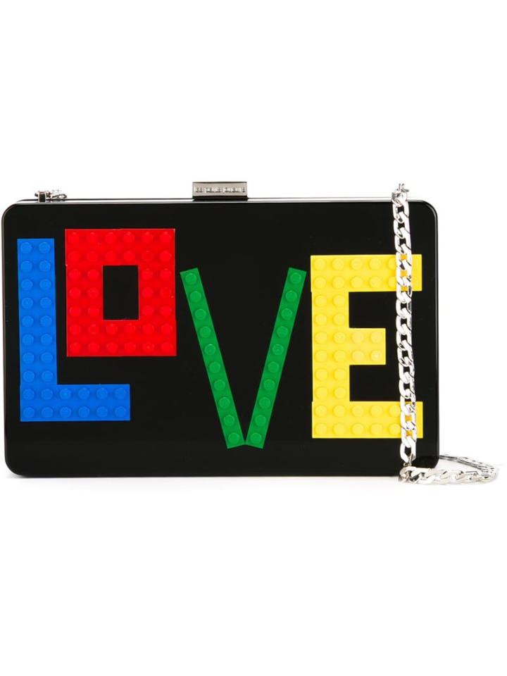 Les Petits Joueurs Lego Love Clutch, Women's, Black