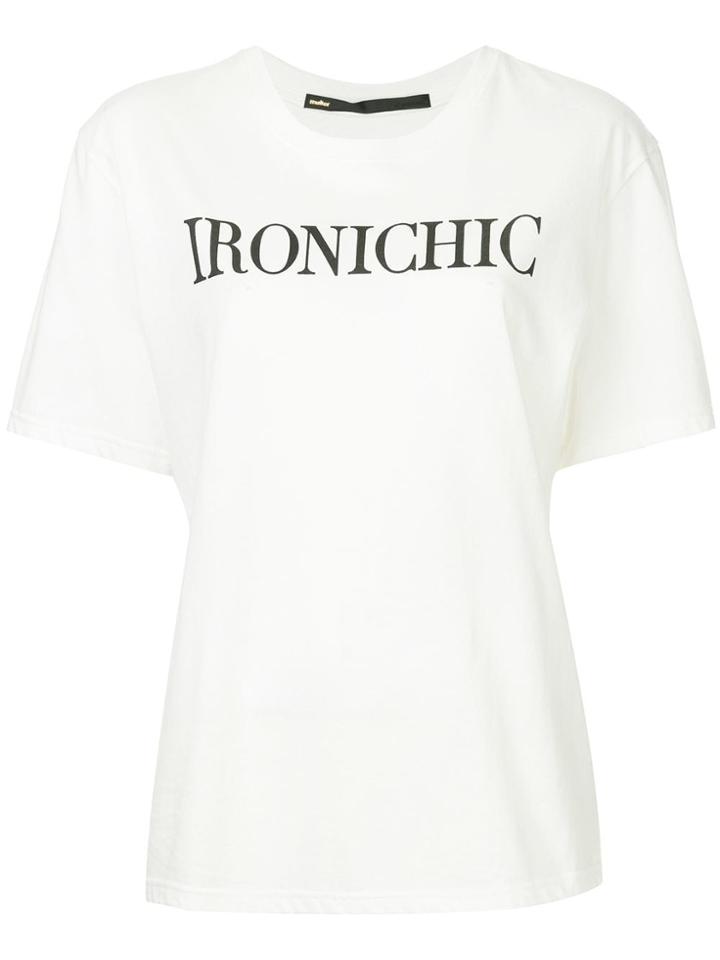 Muller Of Yoshiokubo Ironichic Printed T-shirt - White