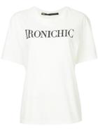 Muller Of Yoshiokubo Ironichic Printed T-shirt - White