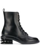 Nicholas Kirkwood Lace-up Ankle Boots - Black