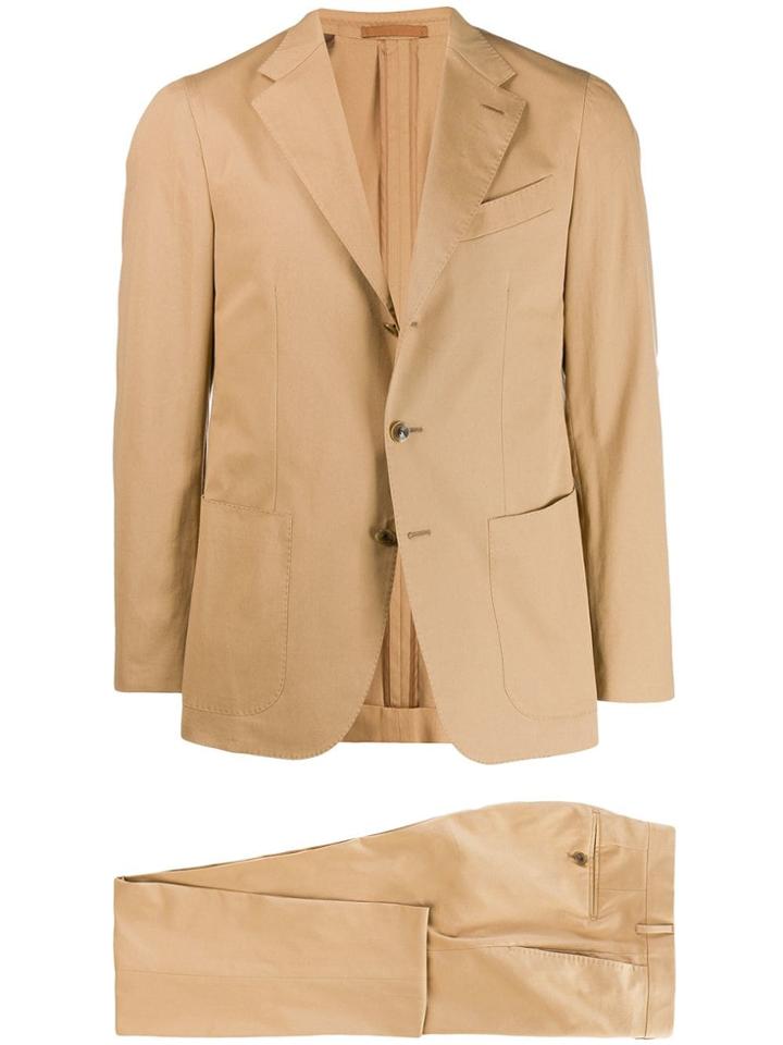 Caruso Two-piece Formal Suit - Neutrals
