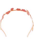 Marni Floral Headband, Women's, Red, Metal (other)