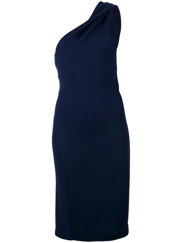 Dsquared2 Twisted One-shoulder Dress - Blue