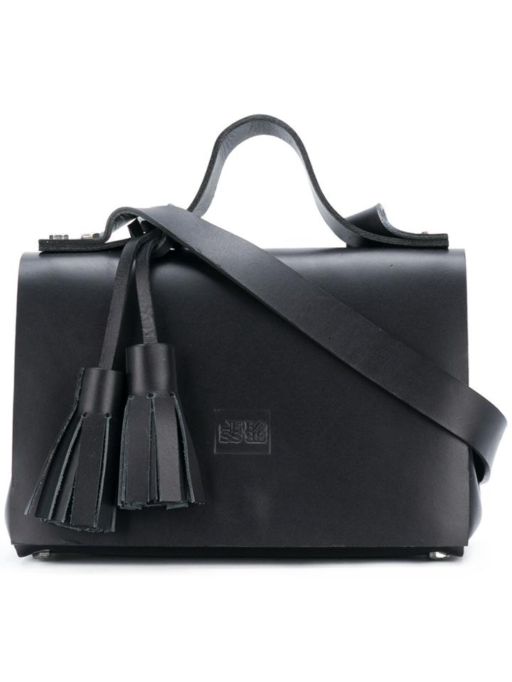 Less Bore Mecano No1 Tassel Crossbody Bag - Black