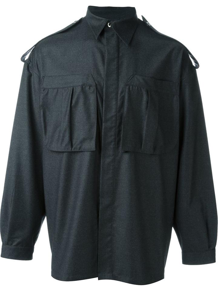 E. Tautz Epaulette Shirt
