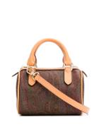 Etro Bauletto Mini Satchel - Brown