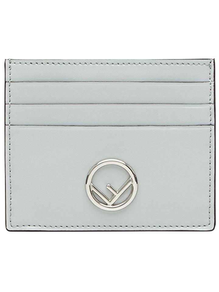 Fendi Slim Card Holder - Grey