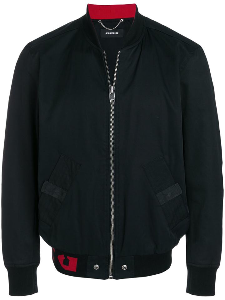 Diesel Bomber Jacket - Black