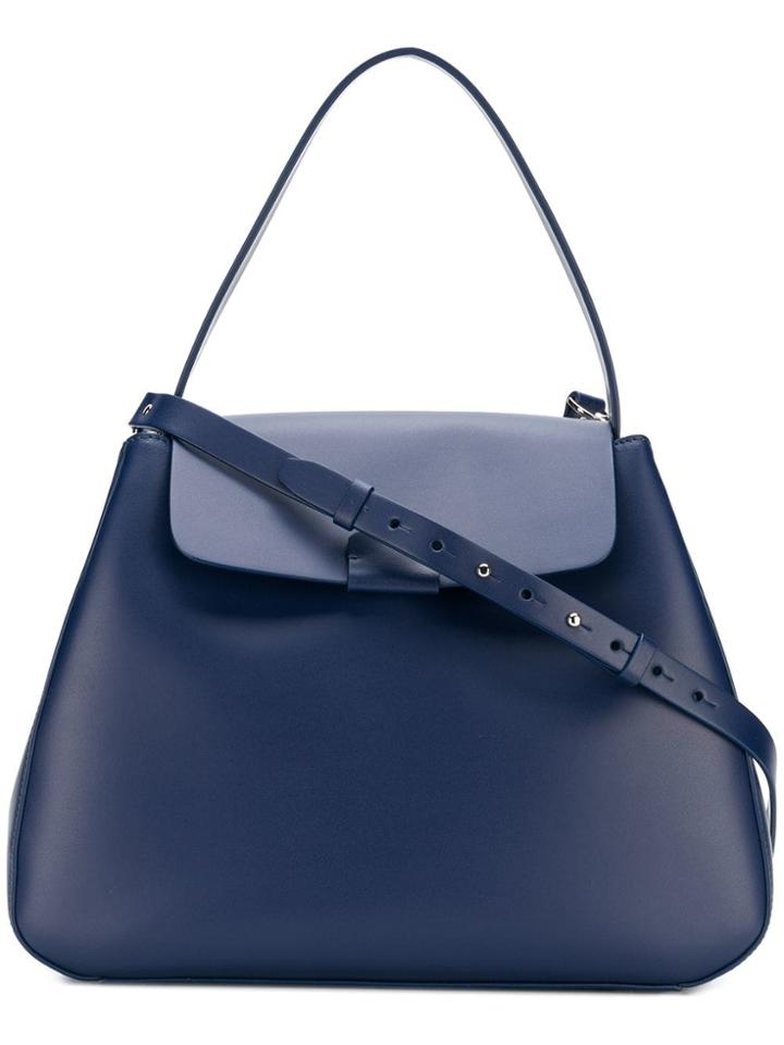 Nico Giani Foldover Tote Bag - Blue
