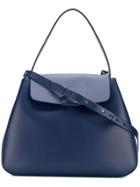 Nico Giani Foldover Tote Bag - Blue