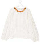 Stella Mccartney Kids Teen Juliana Crochet Blouse - Multicolour