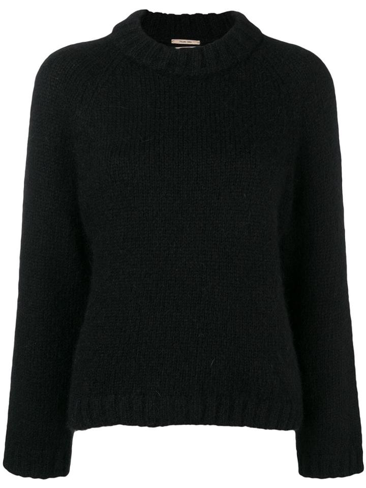 Bellerose Mesh Knit Sweater - Black