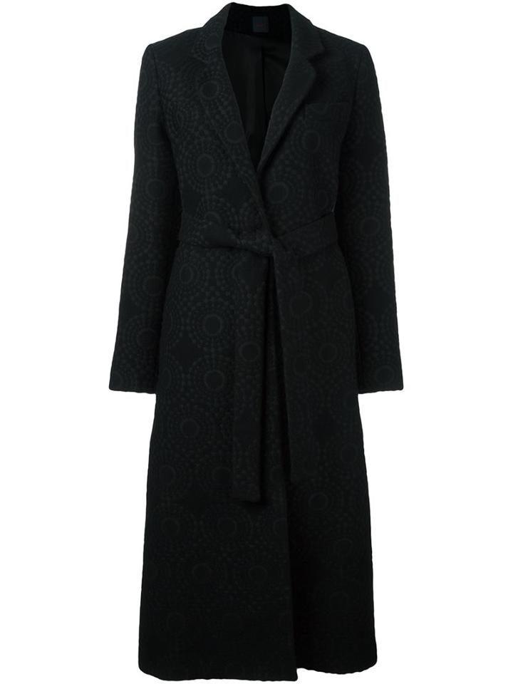 Eggs 'prater' Coat, Women's, Size: 42, Black, Silk/polyamide/acetate/wool