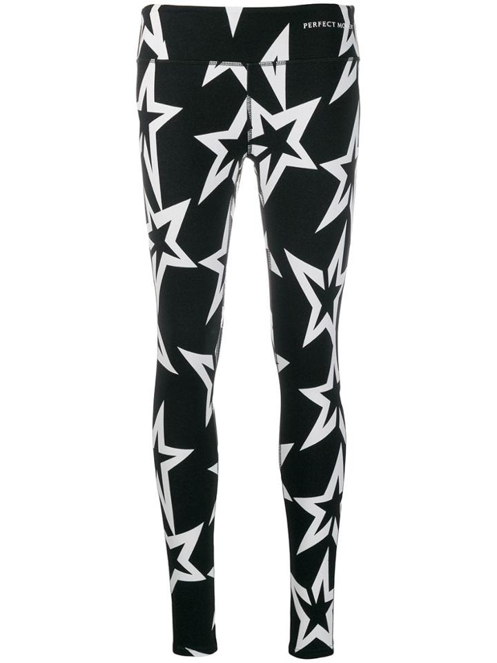 Perfect Moment Starlight Low Rise Leggings - Black