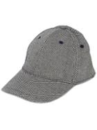 Overhead - Patterned Cap - Men - Cotton/linen/flax/spandex/elastane - One Size, Black, Cotton/linen/flax/spandex/elastane