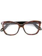 Givenchy - Square Frame Glasses - Unisex - Acetate - 54, Brown, Acetate
