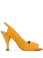 Sebastian Slingback Sandals - Yellow