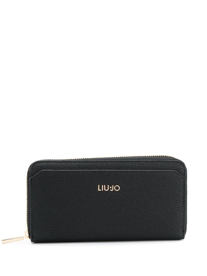 Liu Jo Logo Continental Wallet - Black