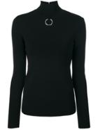 Stella Mccartney Silver Hoop Sweater - Black