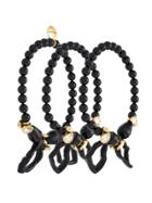 Camila Klein 3 Bracelets Fastening - Black