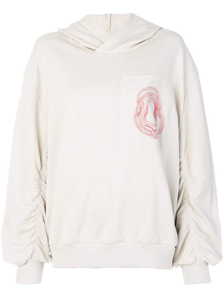 Damir Doma Classic Hoodie - Nude & Neutrals