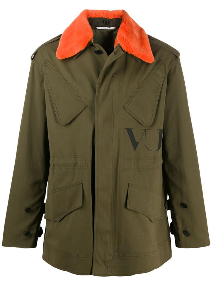 Valentino Valentino - Man - Undercover Field Jacket - Green