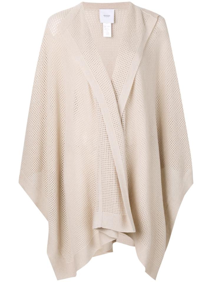 Agnona Cashmere Cardigan - Neutrals