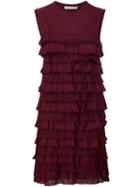 Philosophy Di Lorenzo Serafini Ruffled Sleeveless Dress