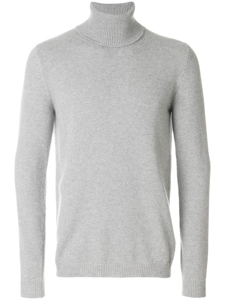 Roberto Collina Turtleneck Sweater - Grey