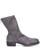 Guidi Zipped Boots - Grey