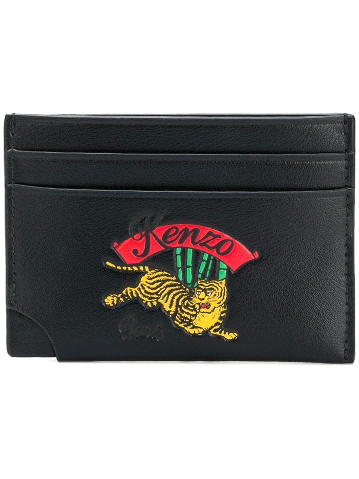 Kenzo Jumping Tiger Cardholder - Black