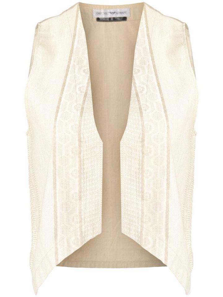 Giorgio Armani Pre-owned 1980's Jacquard Vest - Neutrals