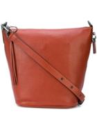 Coach Pebbled Bucket Tote - Brown