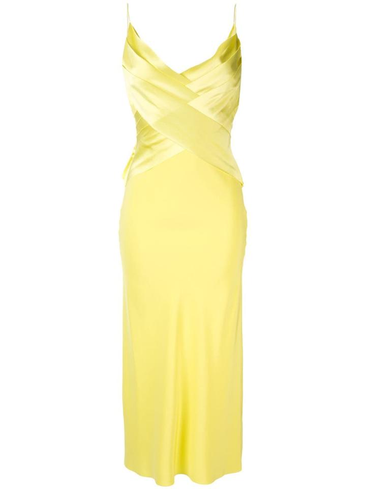 Dion Lee Bias Dress - Yellow