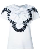Diesel Tie-dye T-shirt, Women's, Size: S, White, Cotton