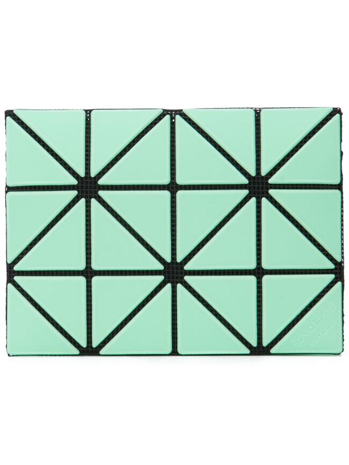 Bao Bao Issey Miyake Folding Frost Card Case - Green
