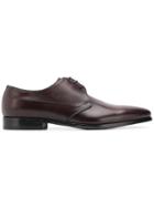Dolce & Gabbana Pointed Toe Derby Shoes - Brown