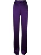 Etro Satin Effect Straight Trousers