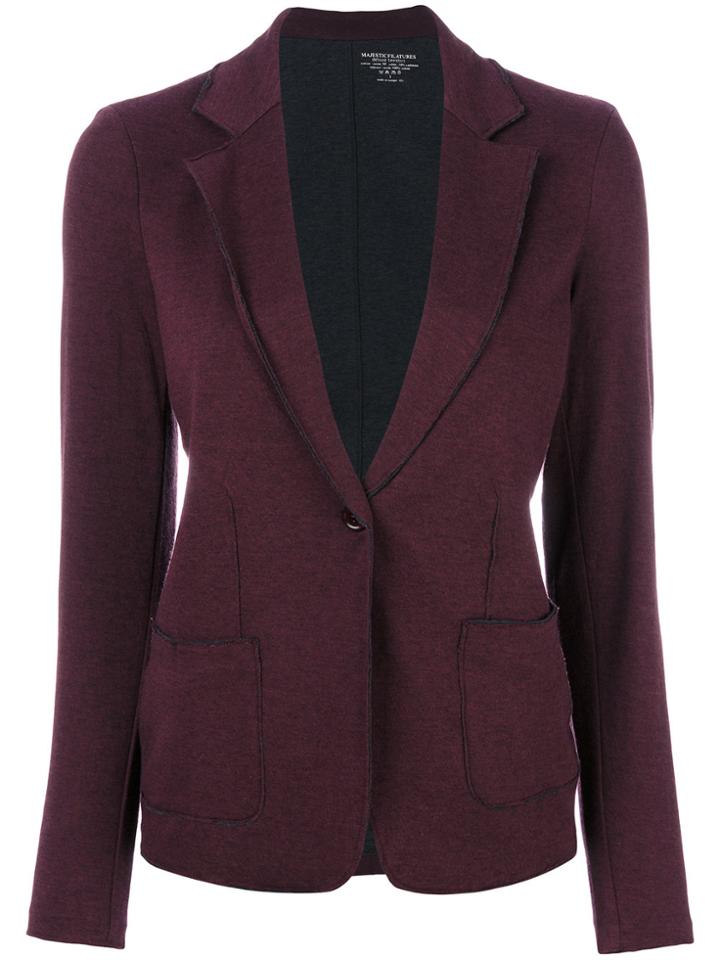 Majestic Filatures Classic Blazer - Pink & Purple