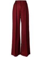 Miahatami High-rise Flared Tailored Trousers