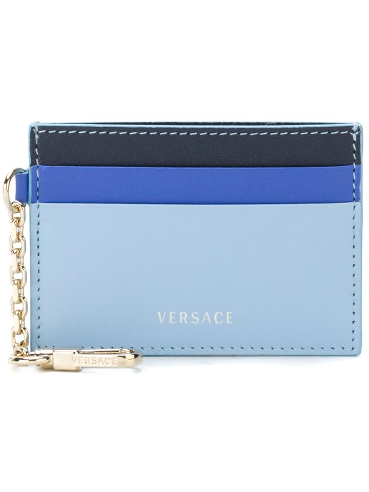 Versace Degradé Cardholder - Blue