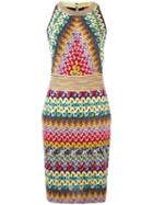 Missoni Knitted Fitted Dress, Women's, Size: 46, Polyester/cupro/viscose