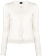 Ps By Paul Smith Crew Neck Cardigan - Neutrals
