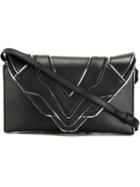 Elena Ghisellini Selina Crossbody Bag, Women's, Black, Calf Leather