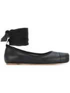 Anna Baiguera Zula Ballerina Shoes - Black