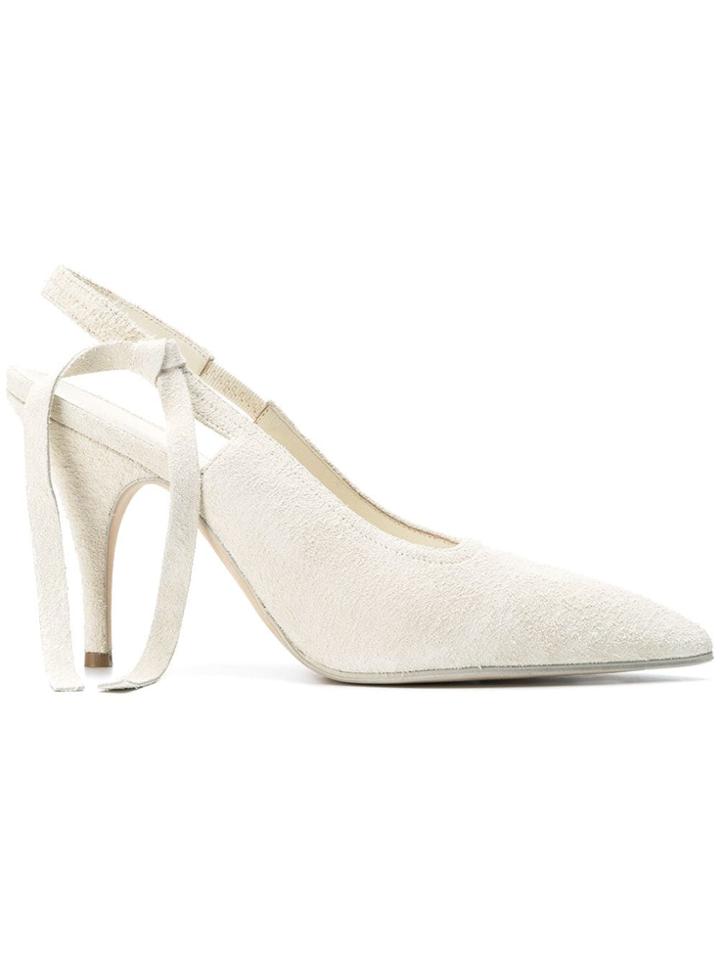 Victoria Beckham Dorothy Slingback Pumps - White