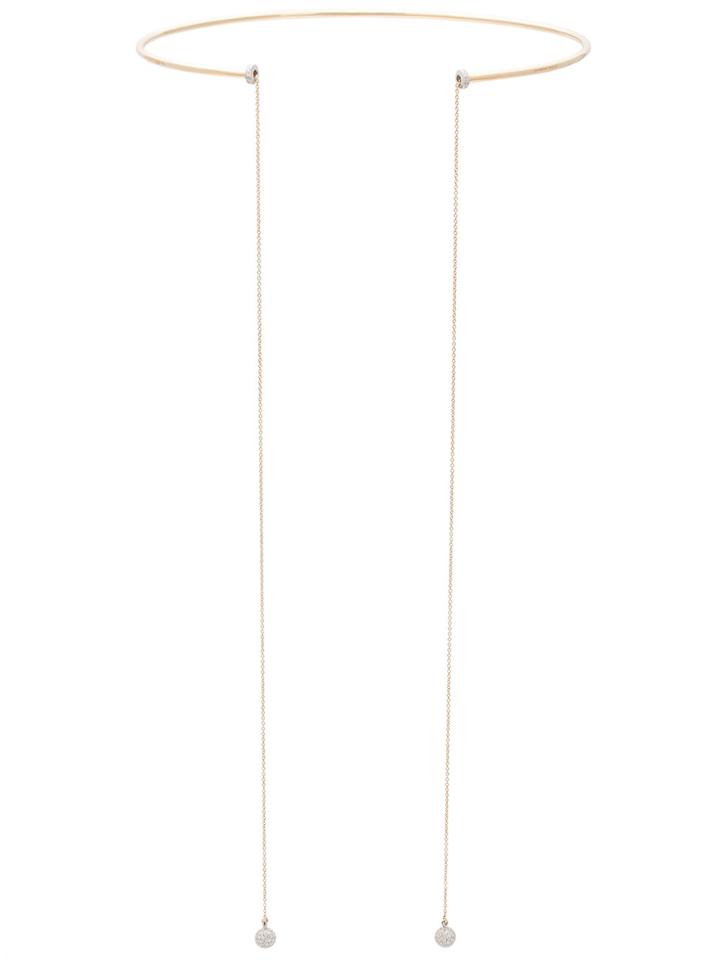 Delfina Delettrez String Necklace - Metallic