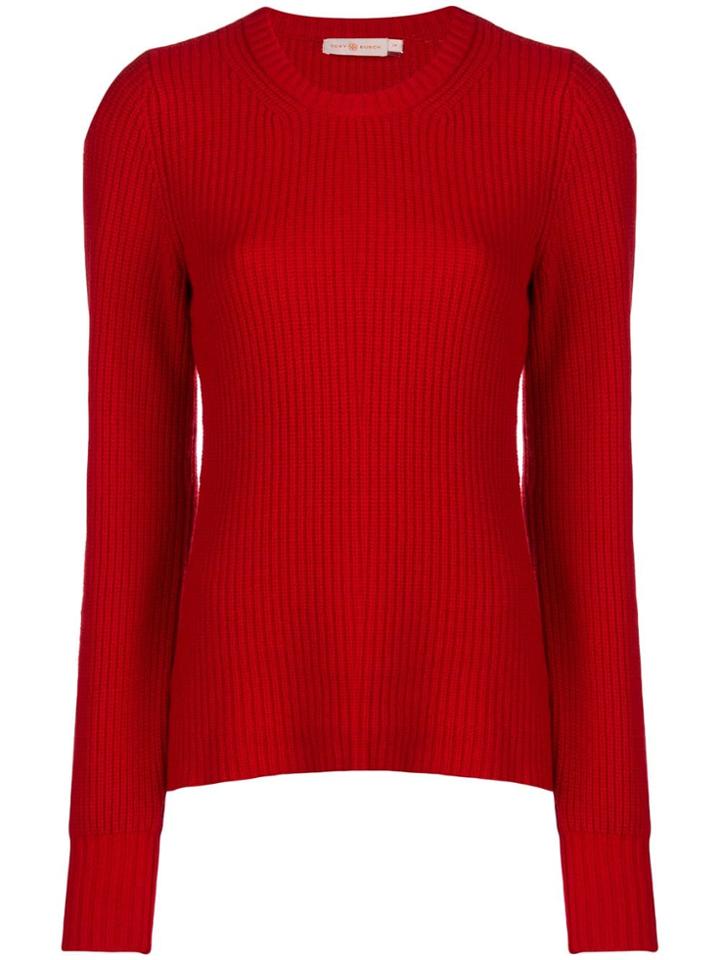 Tory Burch Basic Jumper - Red